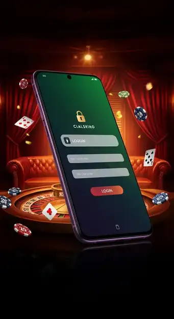 Interfaz de inicio de sesión de BetOnRed Casino mostrando campos de correo electrónico y contraseña en un dispositivo móvil con medidas de seguridad robustas.